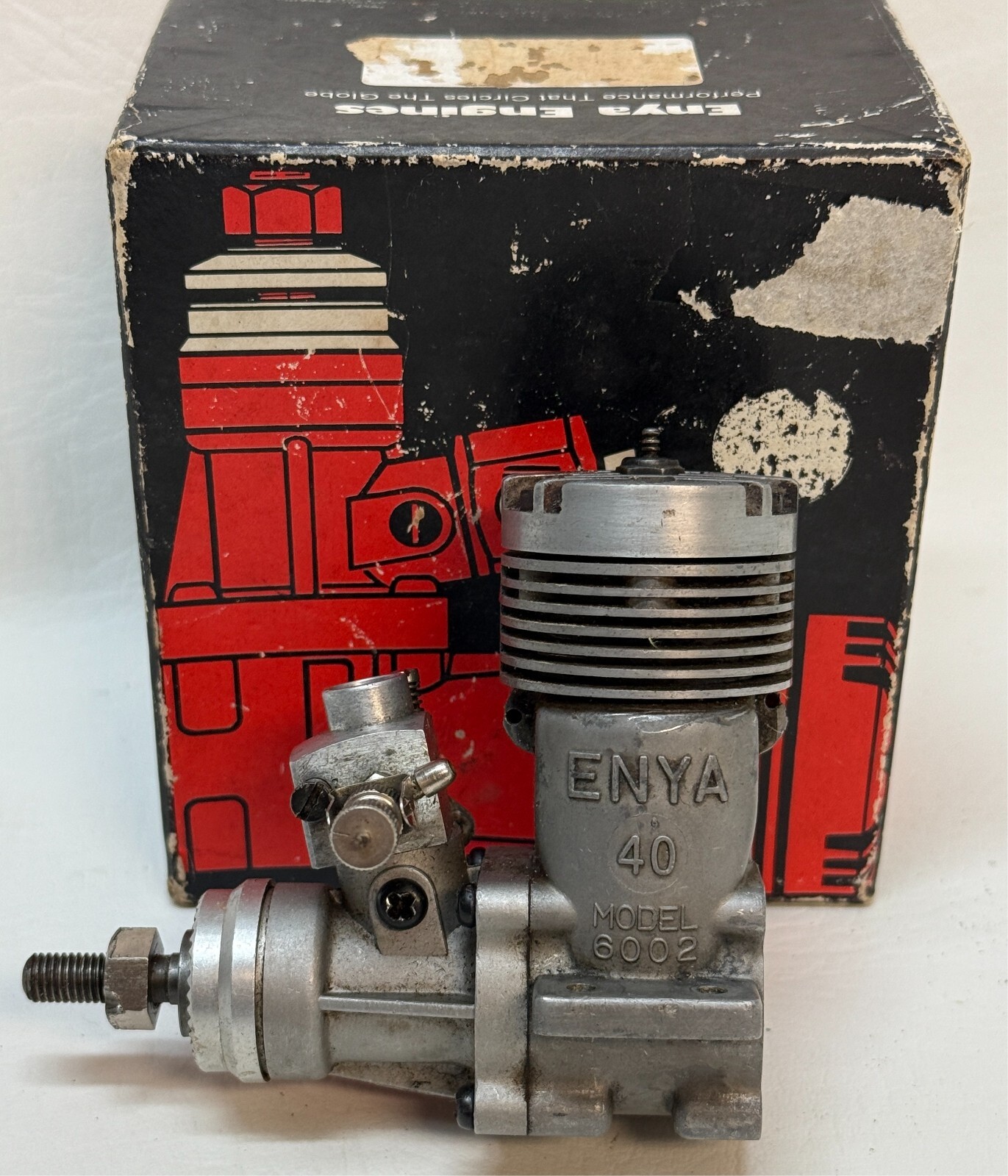 ENYA Engine - 40 Model 6002 RC Nitro Model Airplane Engine with Box