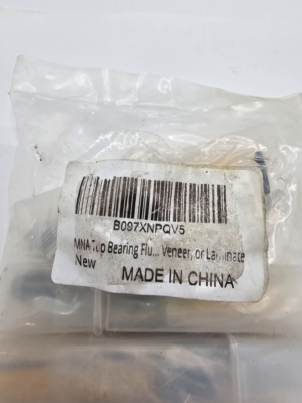 (8 Piece) MNA 1/4" Top Bearing Flush Trimer Bit Pattern Flush Trim Router Bit