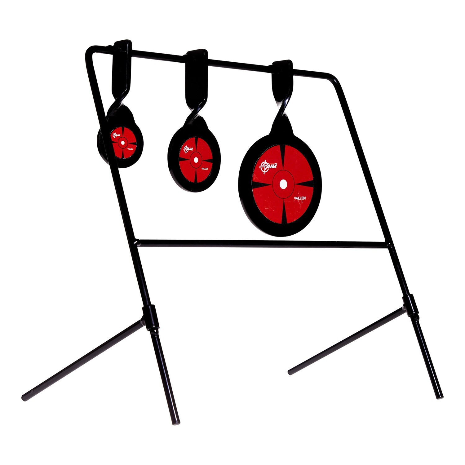 Allen 15403 EZ-Aim Deflector Rimfire/Air Gun Triple Blak Paddle w/Red Target 3pk