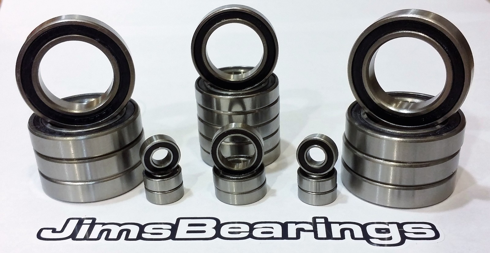 Team Losi Racing SCTE 3.0 rubber sealed bearing kit (24 pcs) Jims Bearings tlr