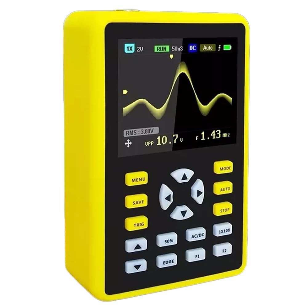 ADS5012h Handheld Digital Portable Oscilloscope Mini Storage Oscilloscope Kit wi