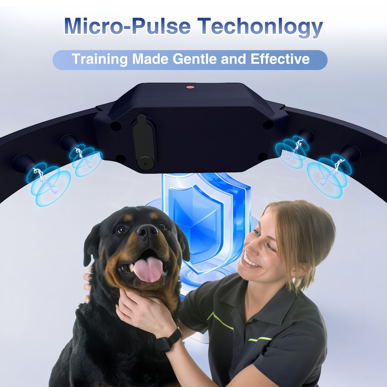 Dog Training Collar with Remote 4200FT Humane Training Modes Electric Dog Collar