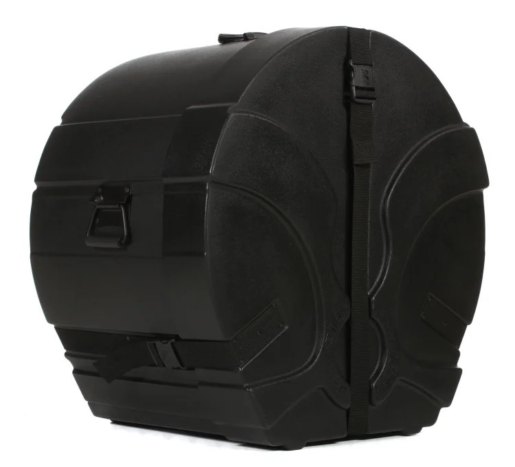 Humes & Berg Enduro Pro Foam-lined Bass Drum Case - 14" x 24" - Black