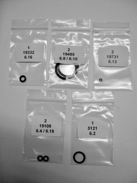 FX AMP Regulator CPI O-Ring Kit / R&S 2-23FXRE