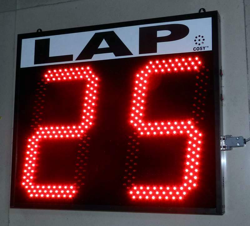 2 Digit 12" Double Sided display Lap Counter for Racing Sports