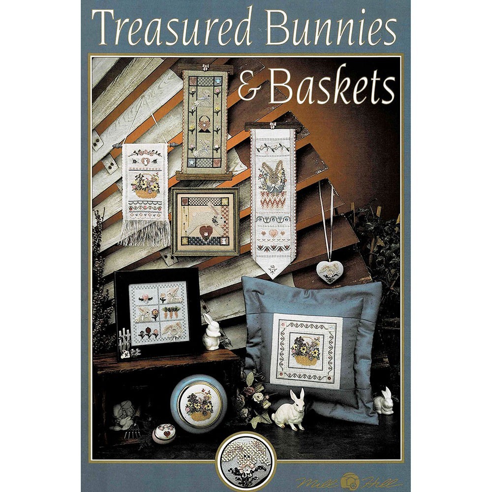 Very Rare Mill Hill  Chart Book Treasured Bunnies