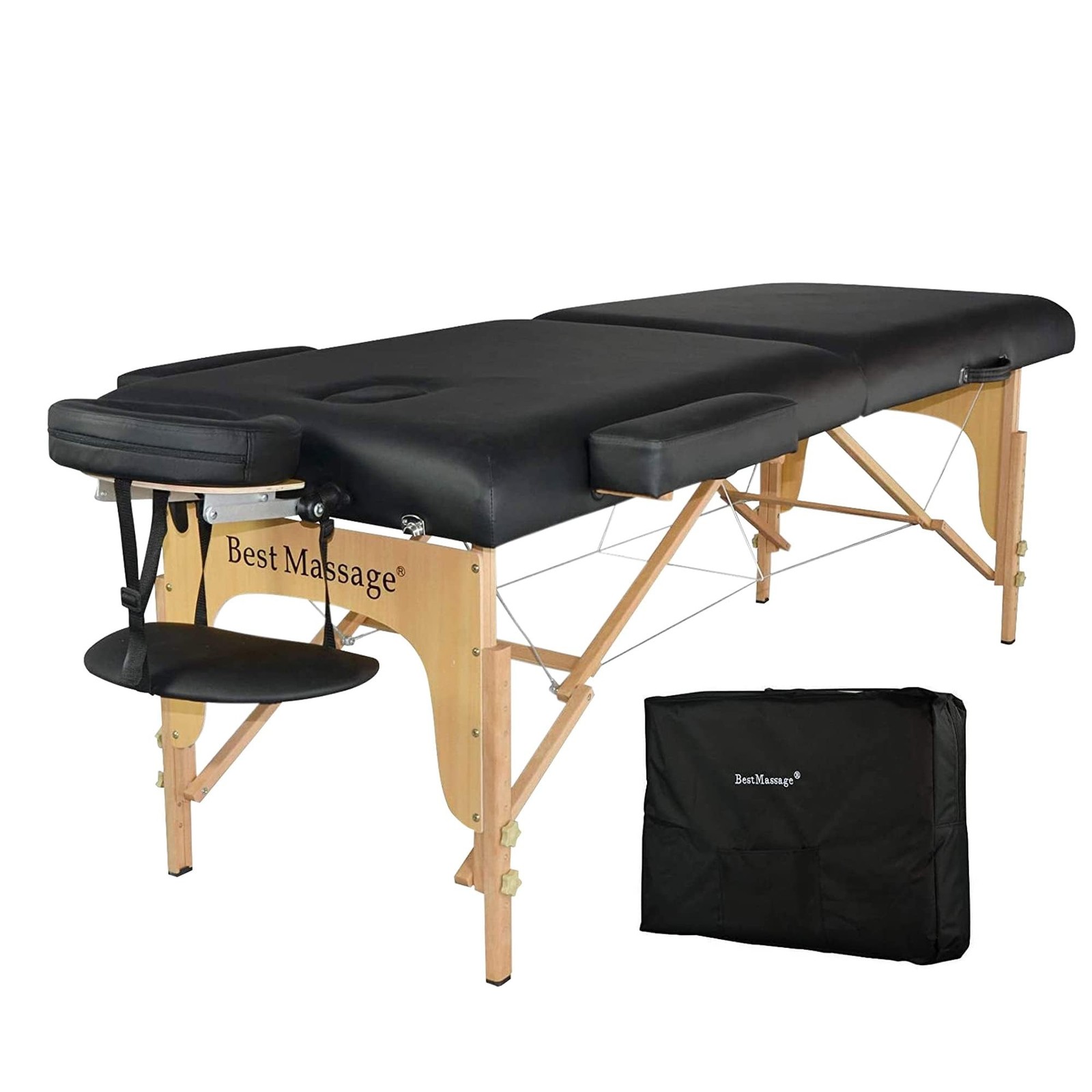 Massage Table Portable Massage Bed Spa Bed 88”L 35”W Height Adjustab