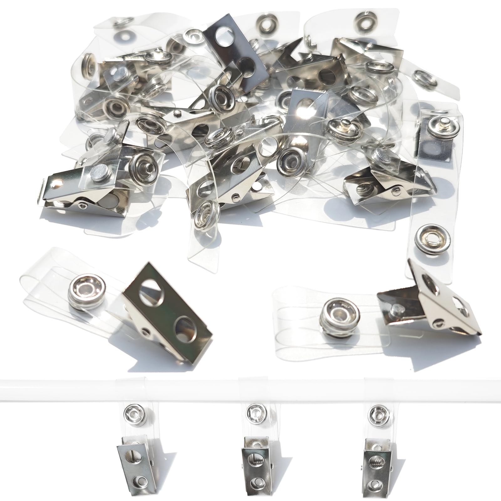 20 Pcs Safety Oxygen Tubing Clips, Universal Oxygen Tube Holder, Hose Hanger ...