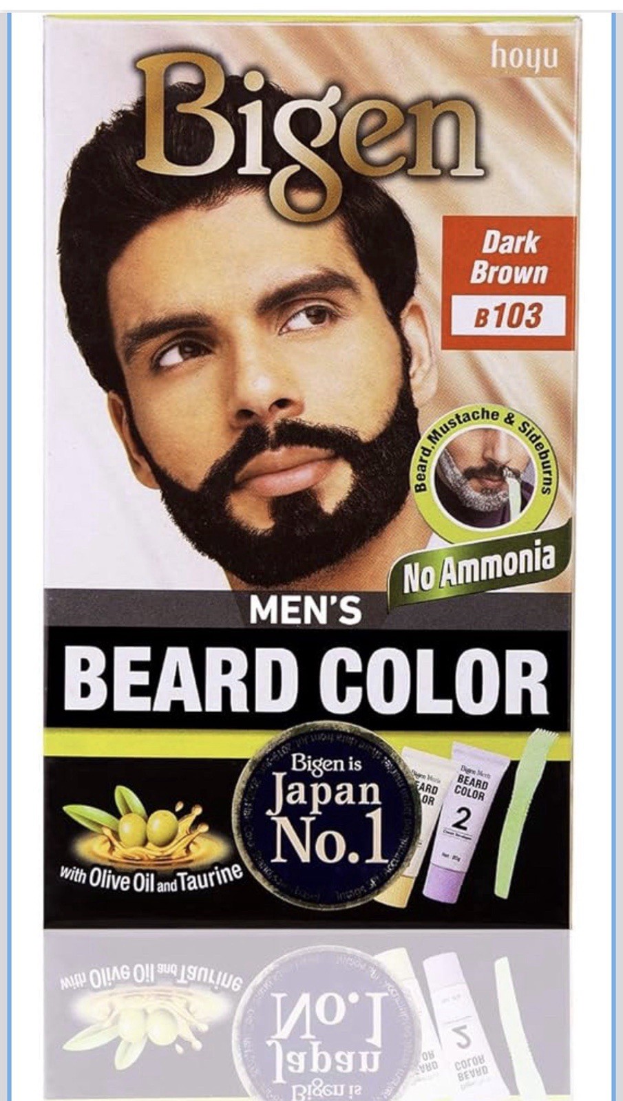 Bigen Mens Beard Colour, 40g - Dark Brown 103