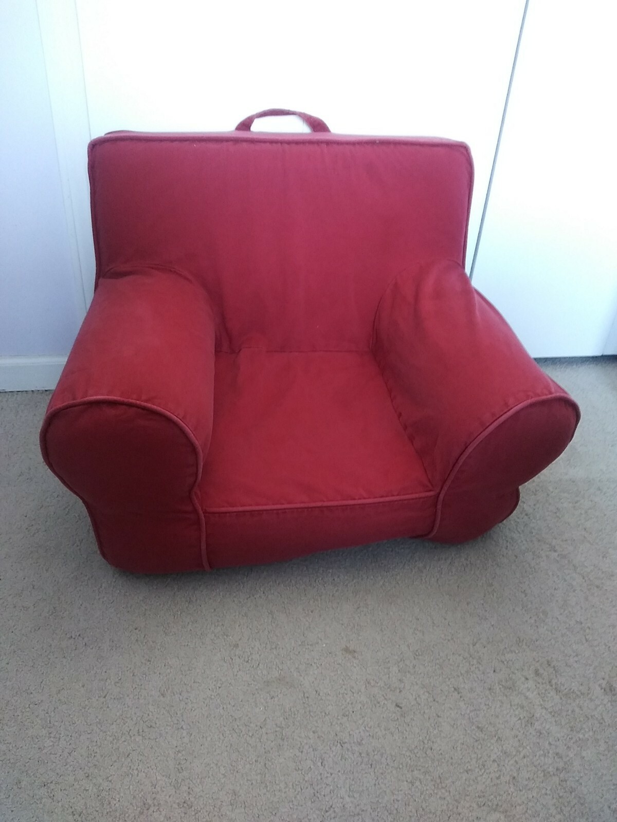Pottery Barn Kids Red Anywhere Chair