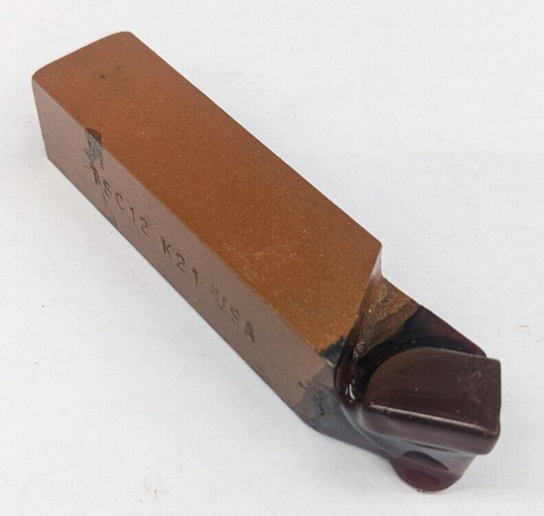 Lexington TSC-12 Single Point Lathe Tool Bit Carbide Tipped K21 3/4" Square USA