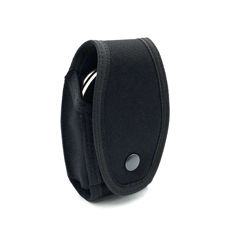 Tactical Heavy Duty Handcuff Case Pouch Single Snap Belt Loop Cuff Holder