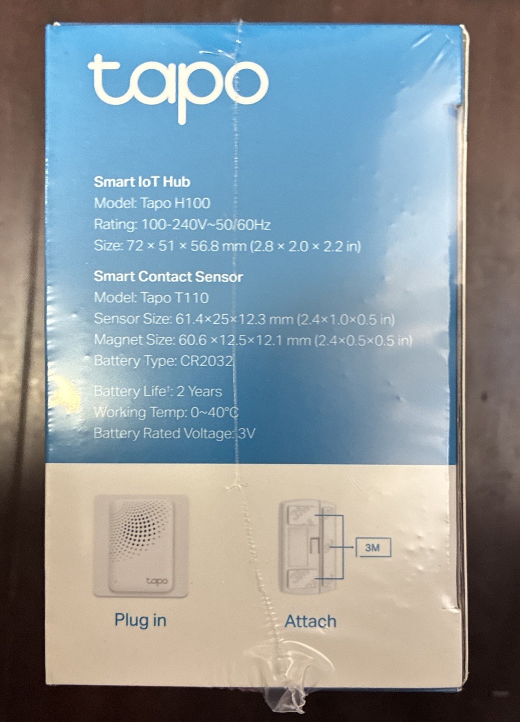 Tp-Link Tapo T31 Security Sensor Starter Kit - White (Tapo T31 Kit)