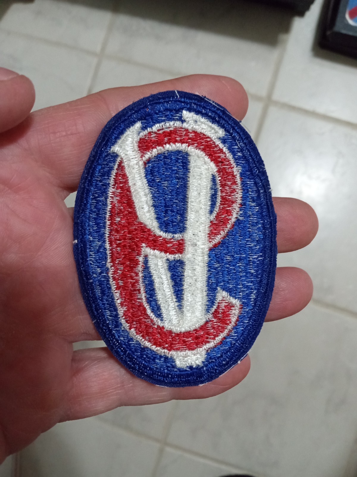 WWII 95th US Infantry Division variation patch WW2 NO GLOW