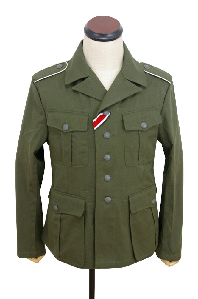 WWII DAK/Tropical Afrikakorps olivebrown field tunic 1st pattern/M40 3XL ONLY