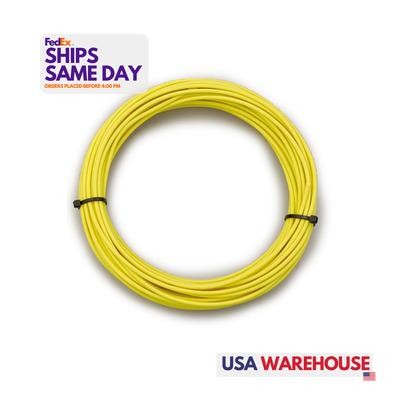 Painless Wiring 70835, One 16 Gauge Yellow Txl Wire 50Ft Performance Racing Part
