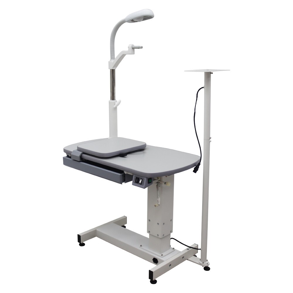 TECHTONGDA Optometry Ophthalmic Eyeglass Test Stand Combined Table 165Lbs Load