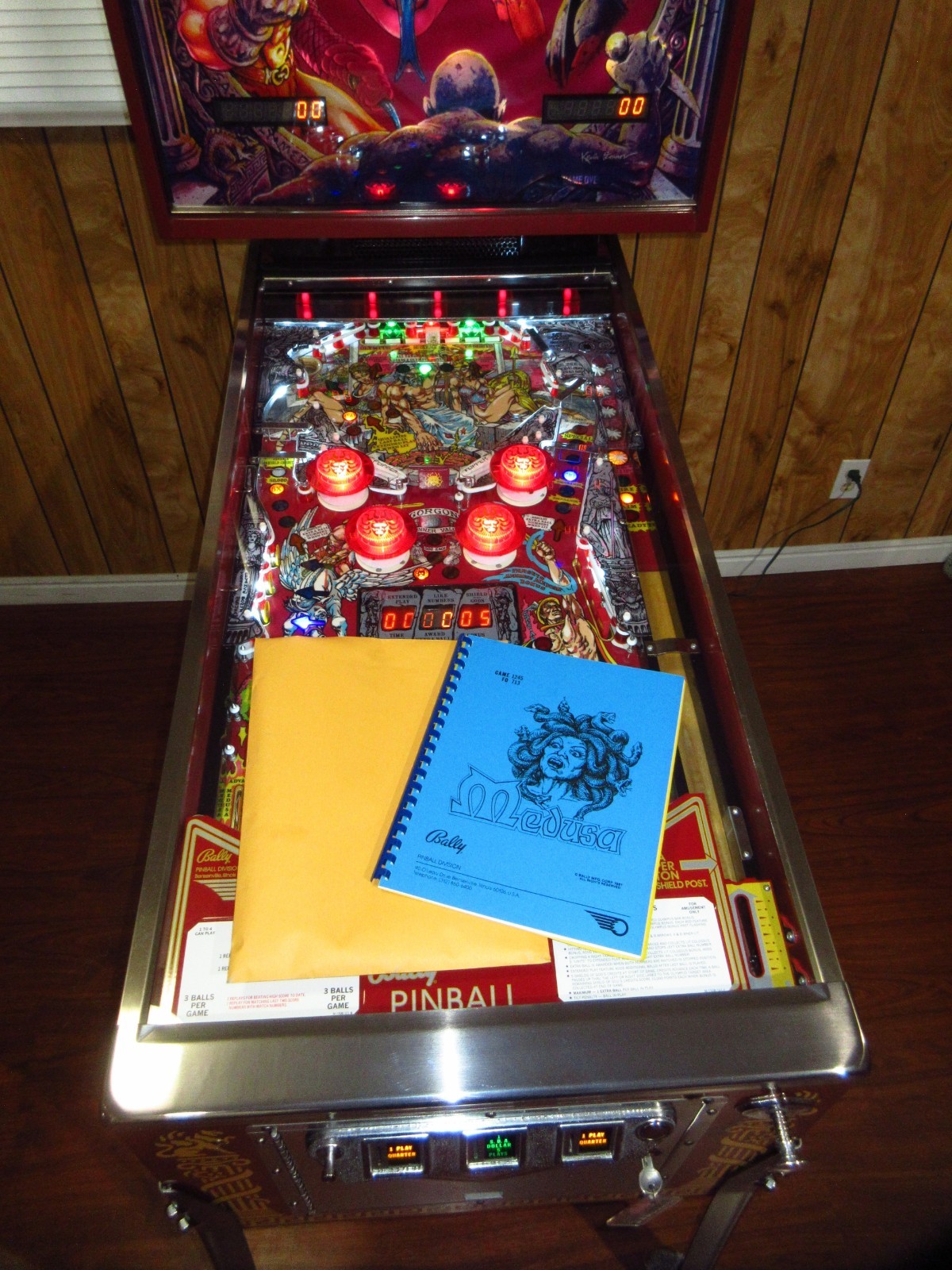 Bally 🐍 MEDUSA 🐍 Pinball Machine 👀 FULLY RESTORED 👀