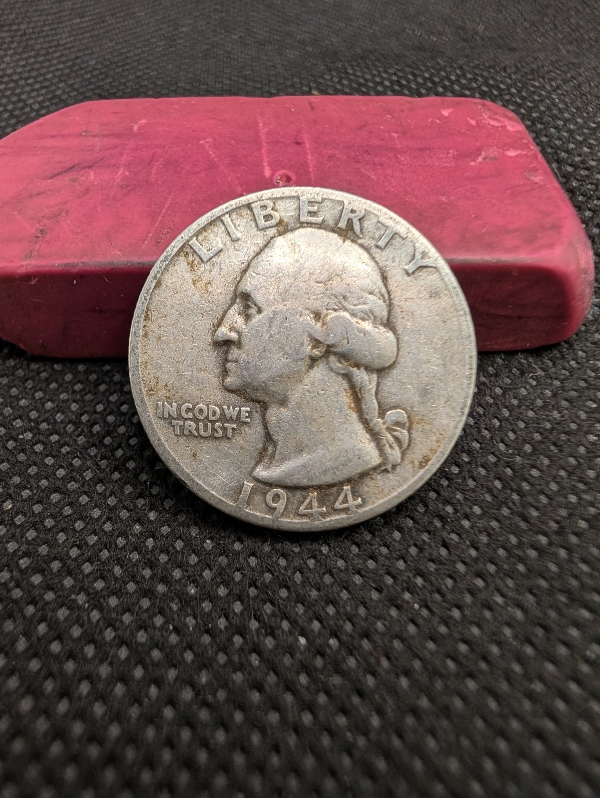 1944-D Washington 90% Silver Quarter