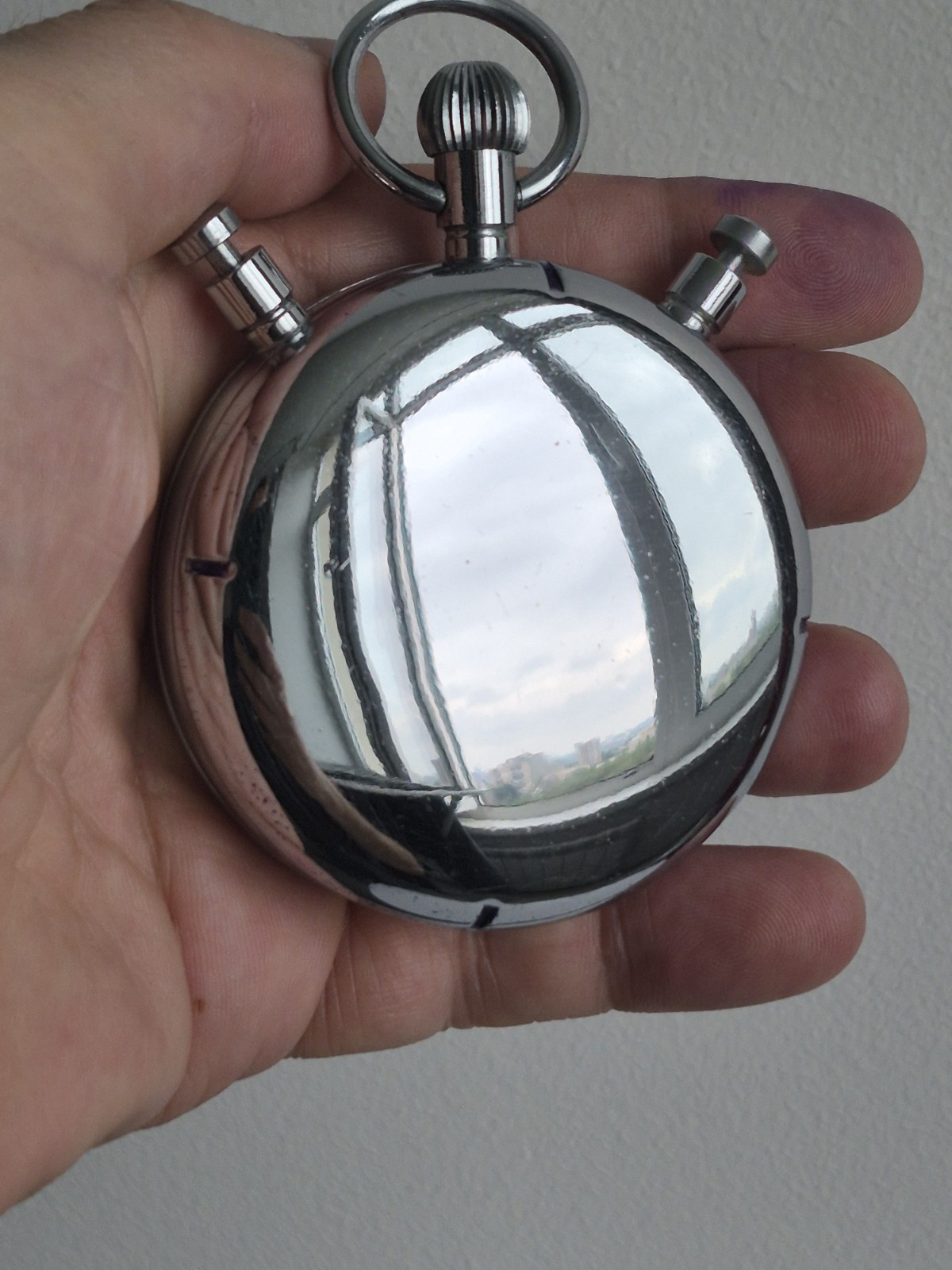 Vintage Soviet SLAVA Stopwatch Chronometer Mechanical (Split Second SDS--pro)