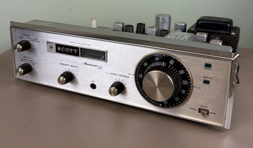 SCOTT 310E STEREO TUNER PARTS/REPAIR