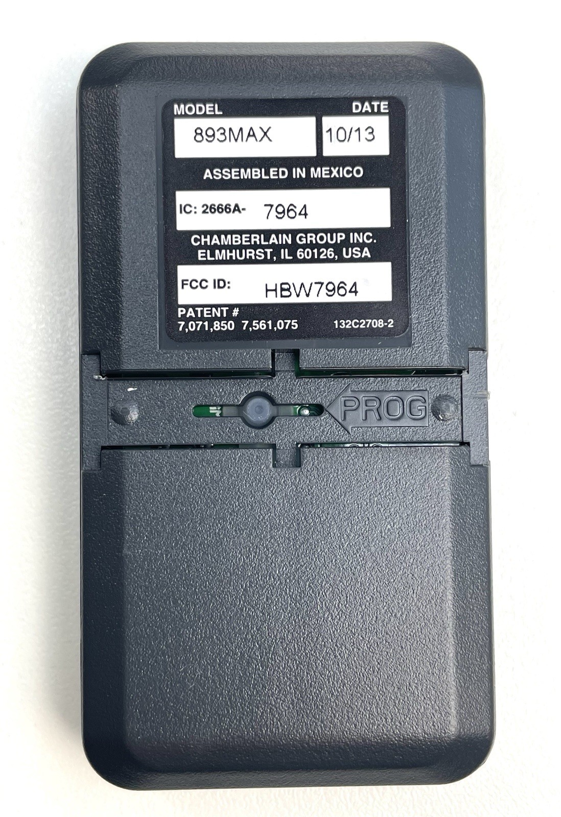 LiftMaster 893MAX 3-Button Remote Control NEW