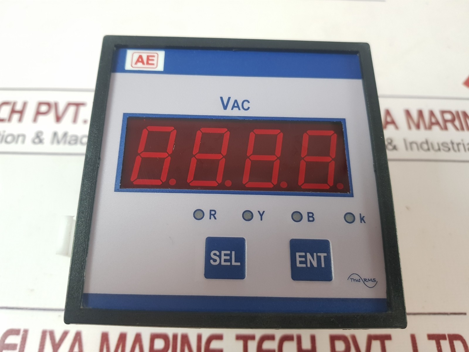 Automatic Electric VSS96D Digital AC Voltmeter 0-125 VAC 86-265V AC/DC