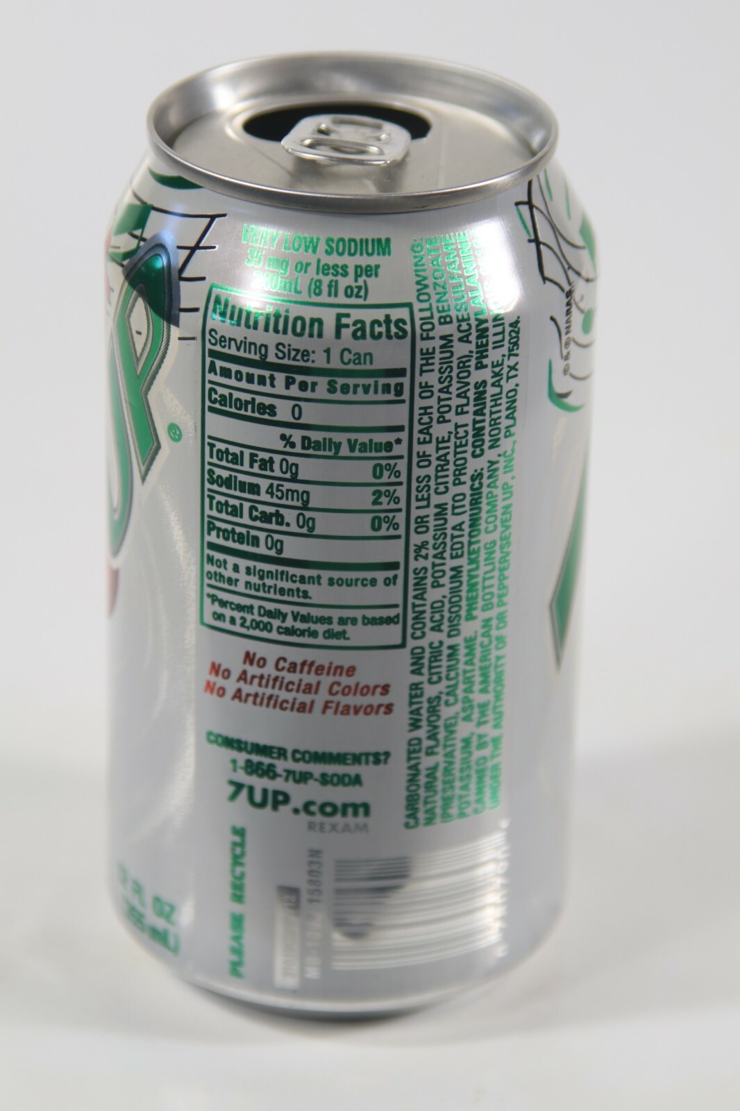 Diet 7-Up Soda Can - 12oz Grammy Awards