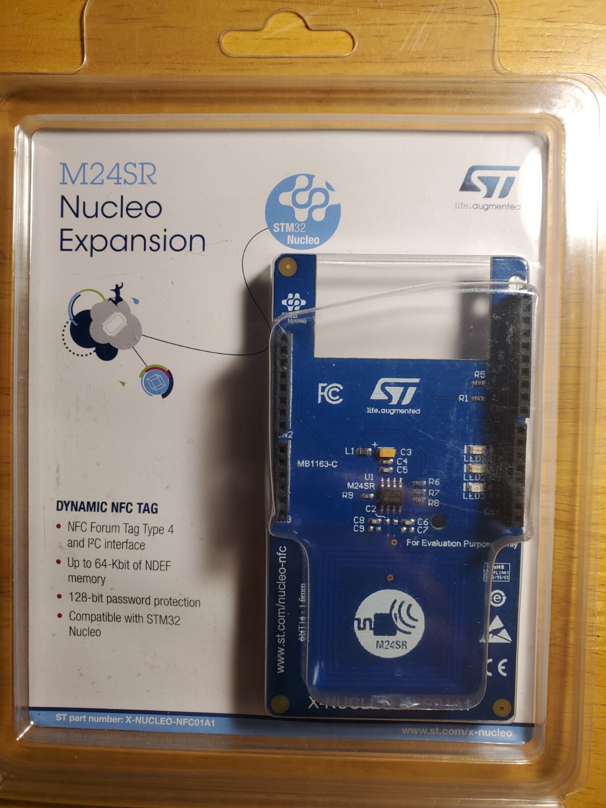 M24SRSt Microelectronics  Nucleo Expansion Board