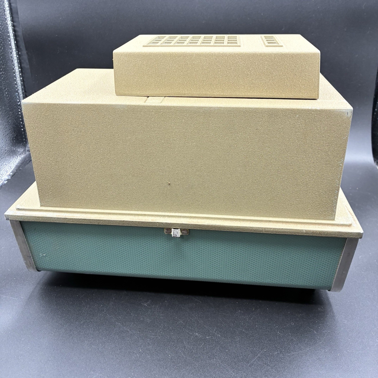 Argus 500 Automatic Slide Projector w/case Vintage Untested No CORD PARTS/REPAIR