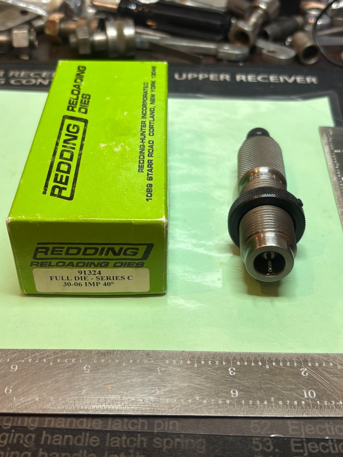Redding .30-06 Springfield IMP, 40-degree Full Length Sizing Die #91324 Lot#300