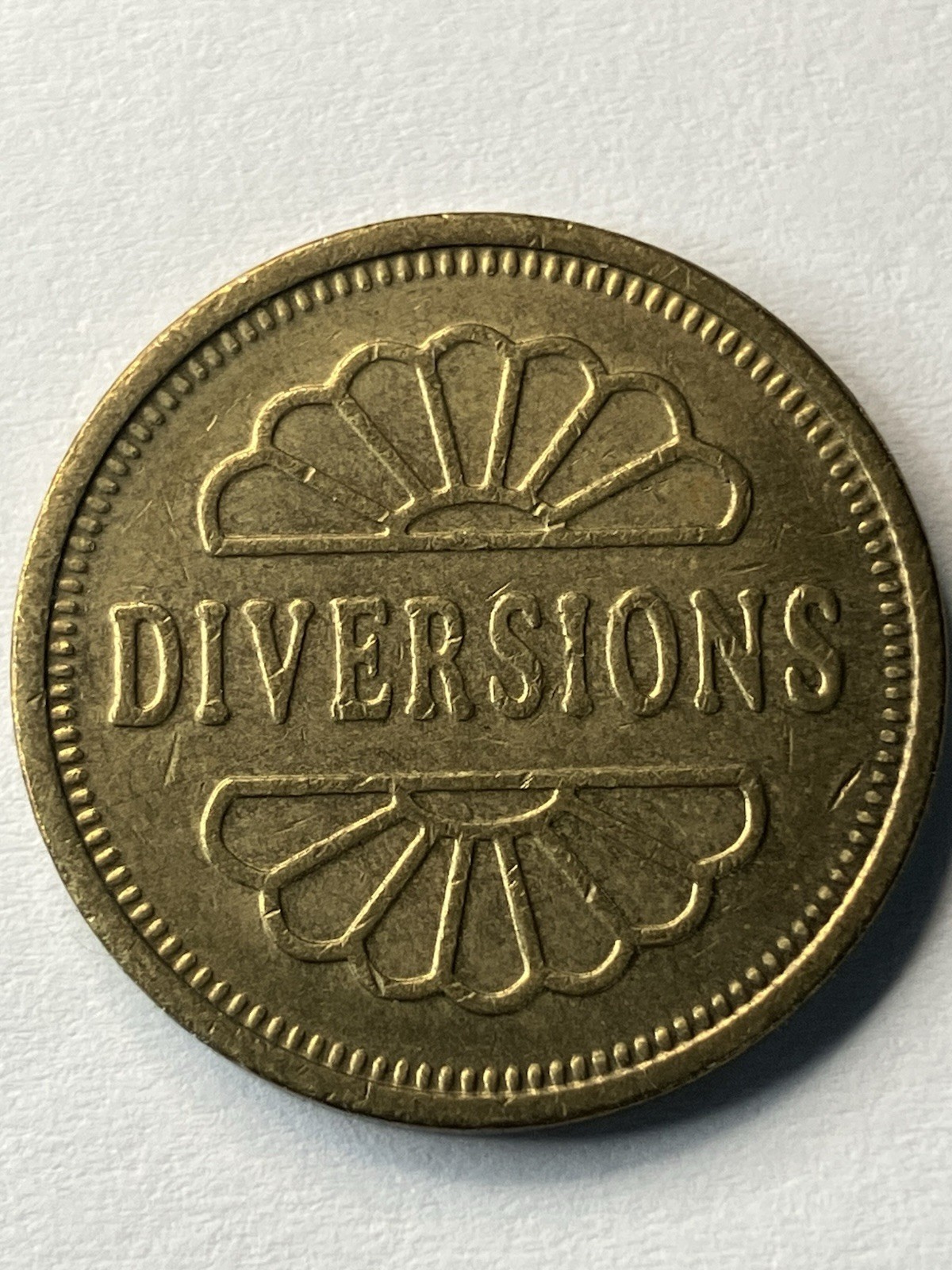 Scarce Diversions Arcade Token With Dancing Wizard On Reverse #uf1