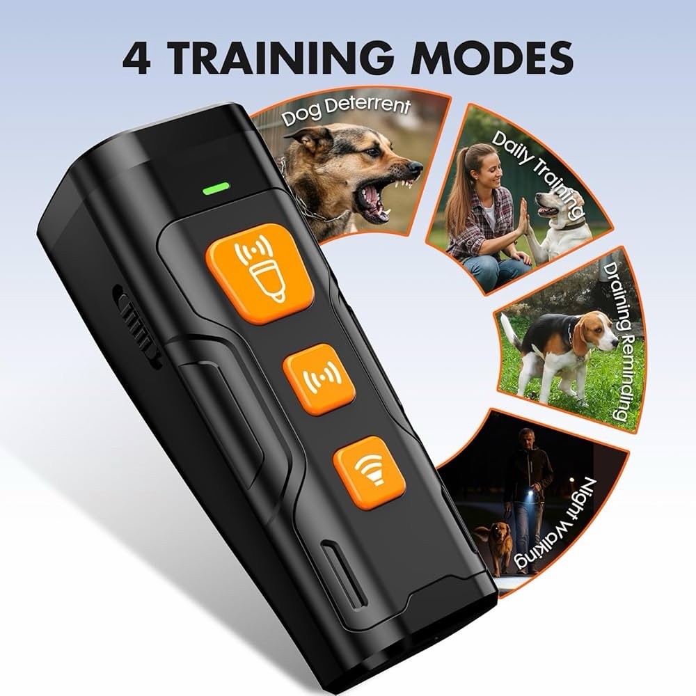 Silent Command Ultrasonic Dog Bark Stopper - Training Device