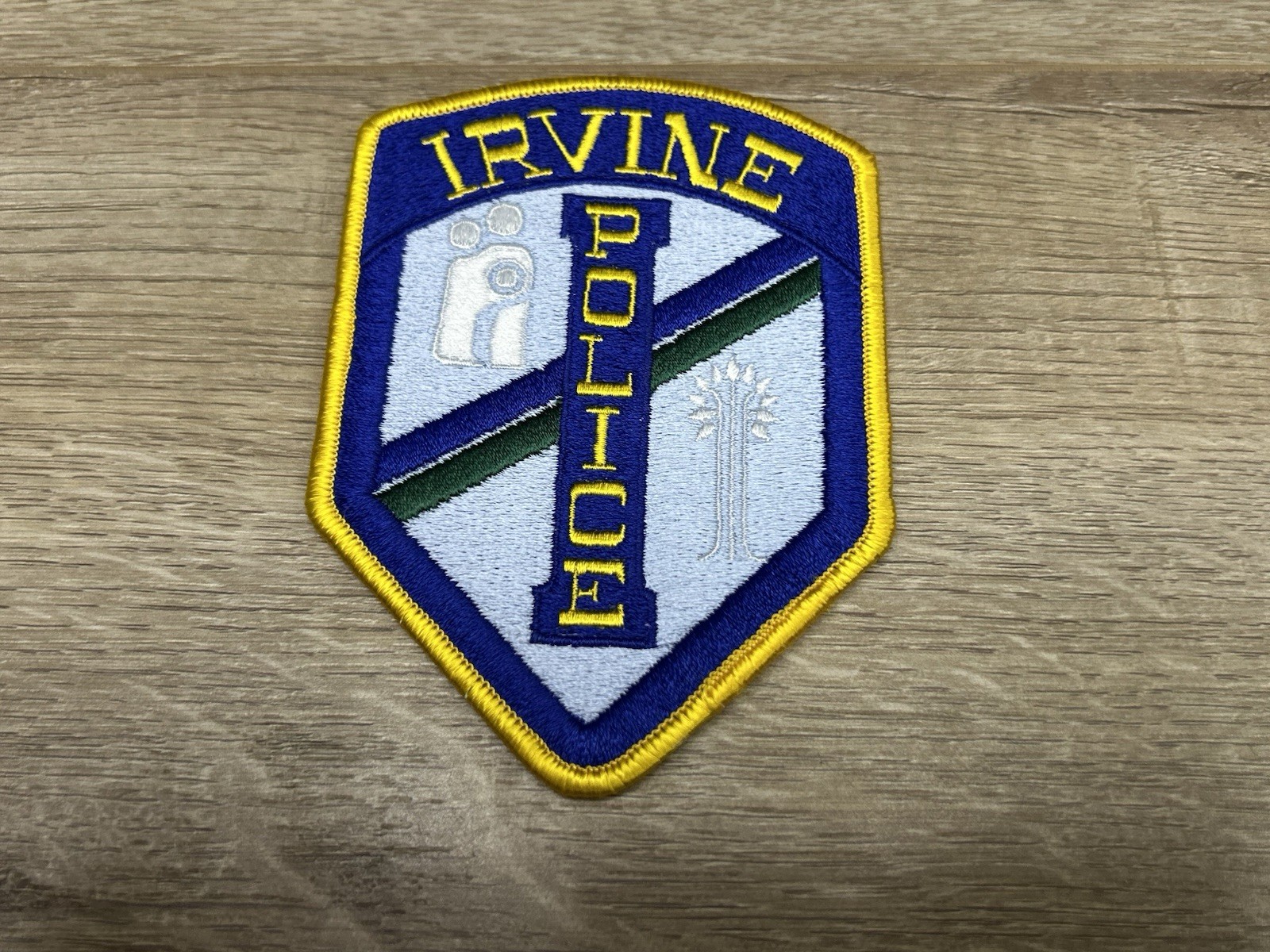 Irvine CA California Police Department Dept Patch