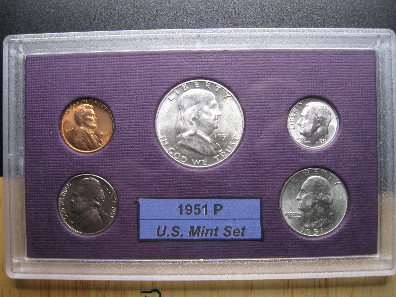 1951 P US Silver Mint Set Brilliant Uncirculated!
