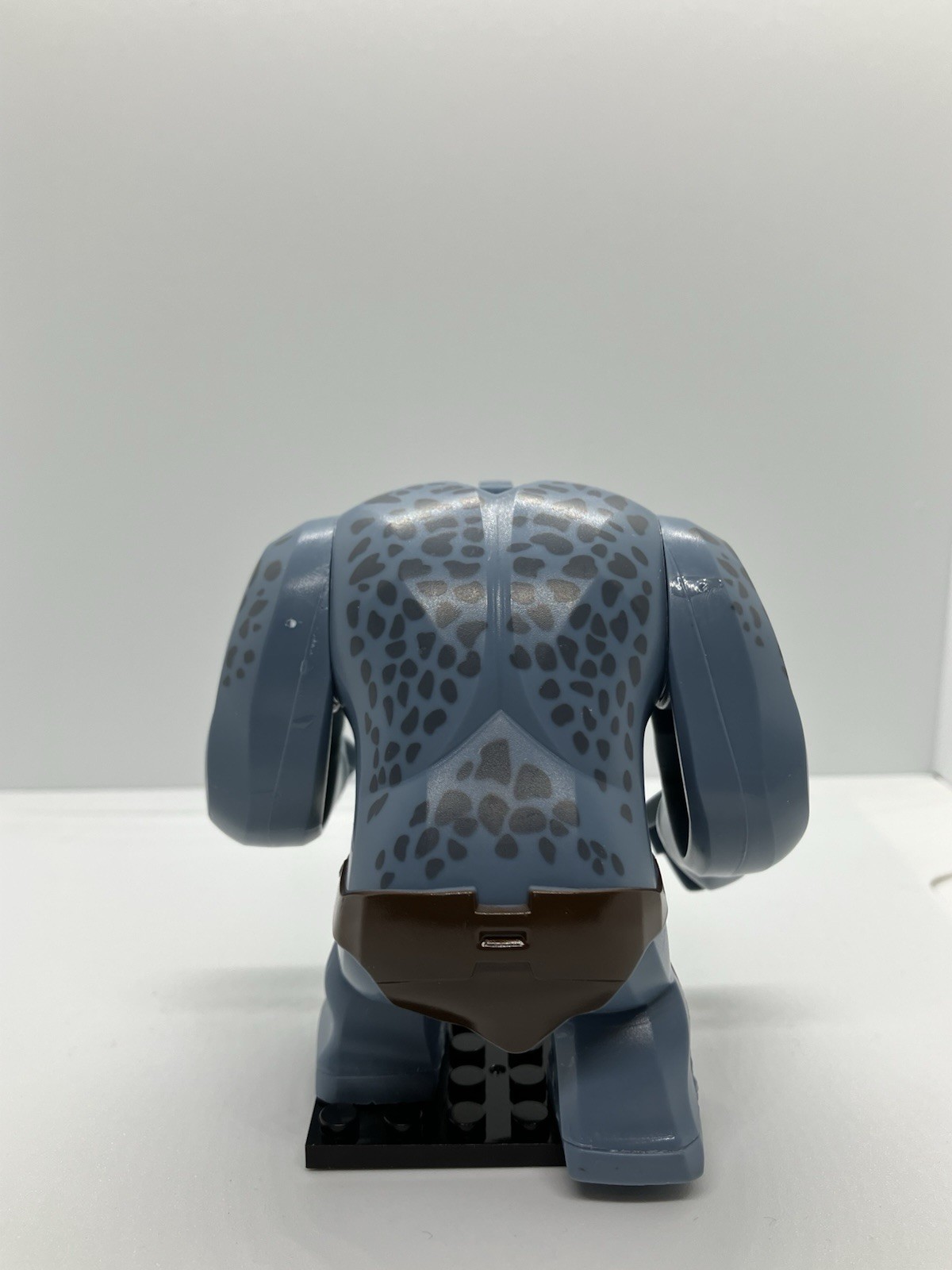 Armored Cave Troll With Sword Custom Building Block Figure
