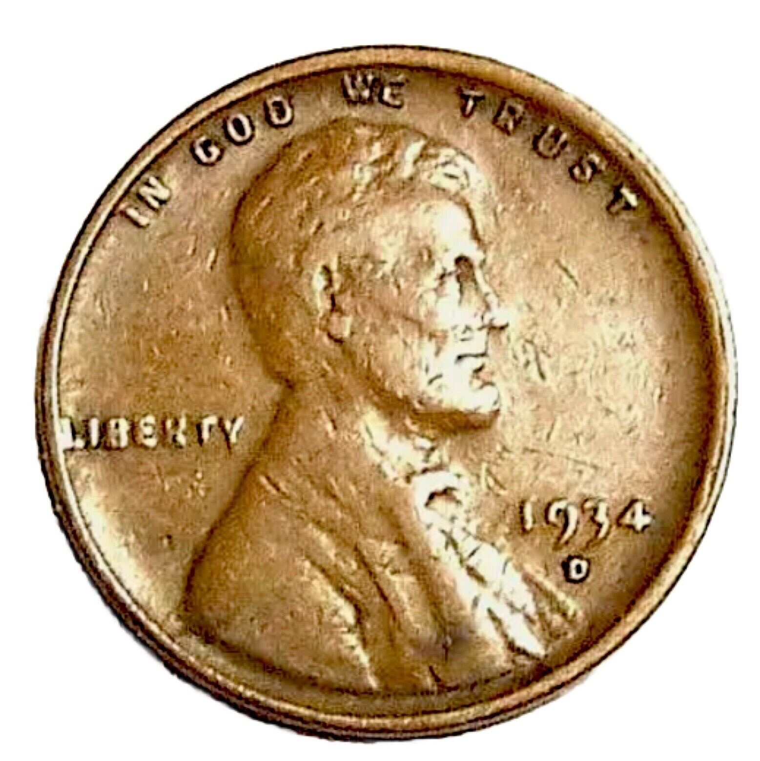 1934-D Lincoln Wheat Cent “Best Value on eBay “ FAST FREE SHIPPING