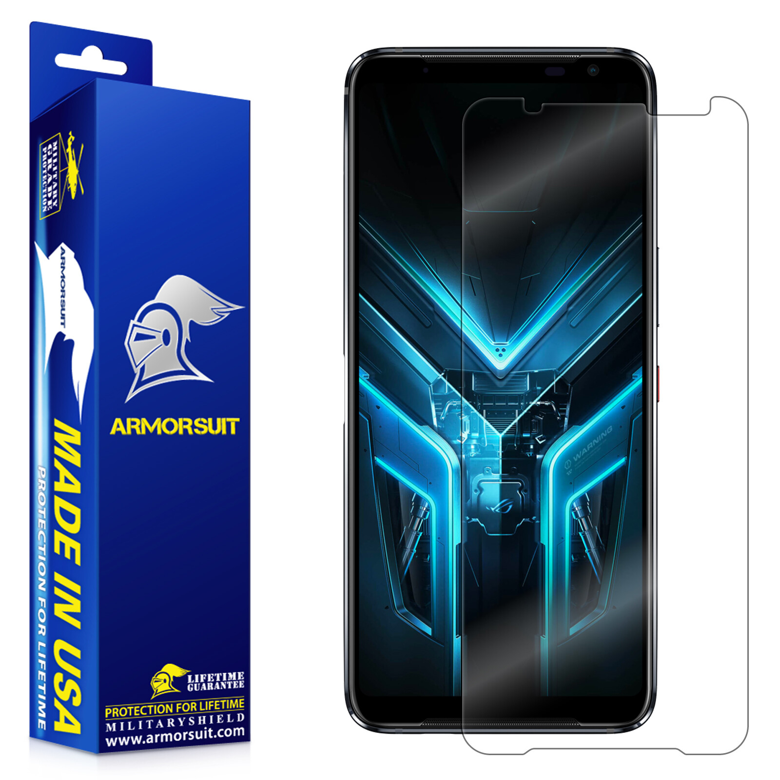 ArmorSuit MilitaryShield Asus ROG3(CF, Matte, MaxCoverage) Screen Protector USA