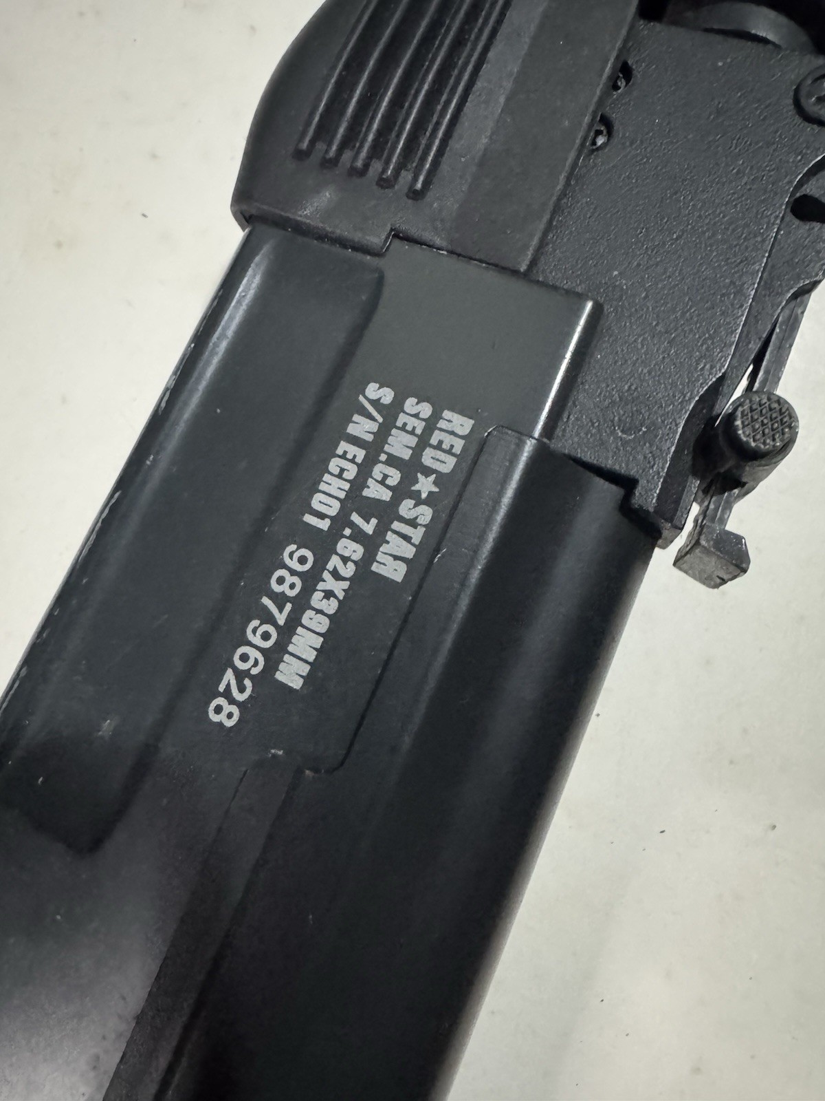 Echo 1 Red Star RIS AEG Airsoft Rifle - Full Metal AK Untested