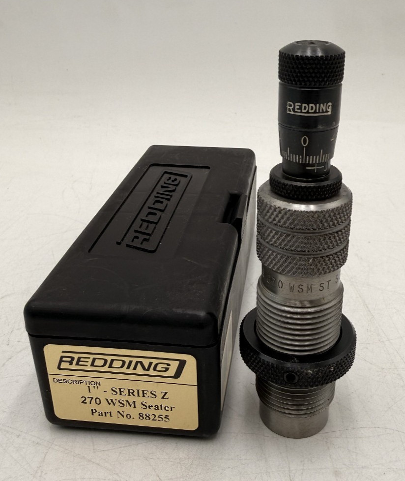 REDDING RELOADING Part #88255 1" Series Z 270 WSM Seater - NEW