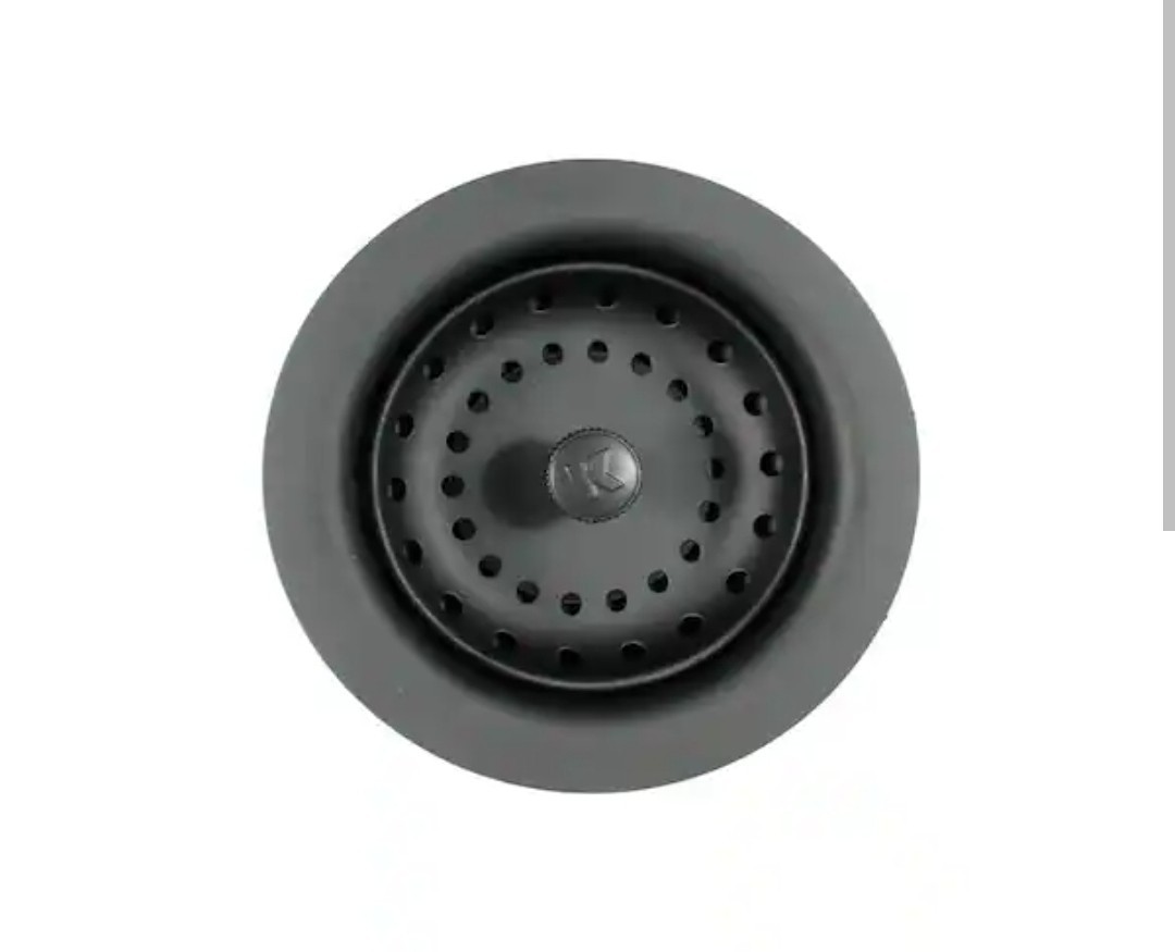 NEW Plumb Pak K5414BLK Keeney Stainless Steel Kitchen Sink Strainer 