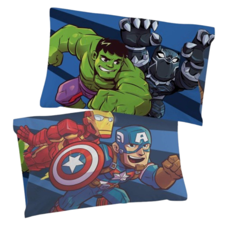 Super Hero Adventures Kids Double-Sided Pillowcase, Set of 2-AB087T27GY85