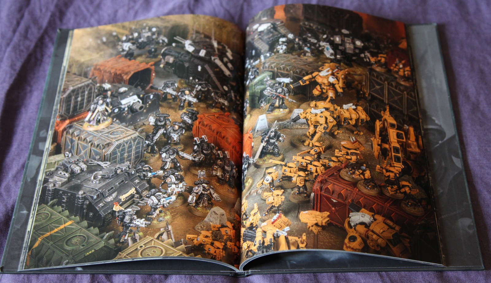 Warhammer 40k, Iron Hands Codex Supplement, Games Workshop, Hardcover, Hard Face