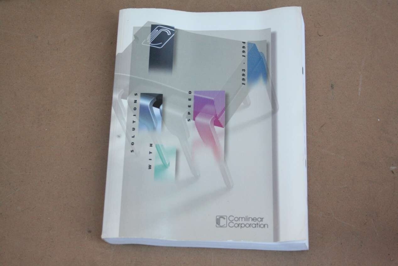Comlinear Corporation  Solutions With Speed  1993- 1994 Catalog Datasheet Manual