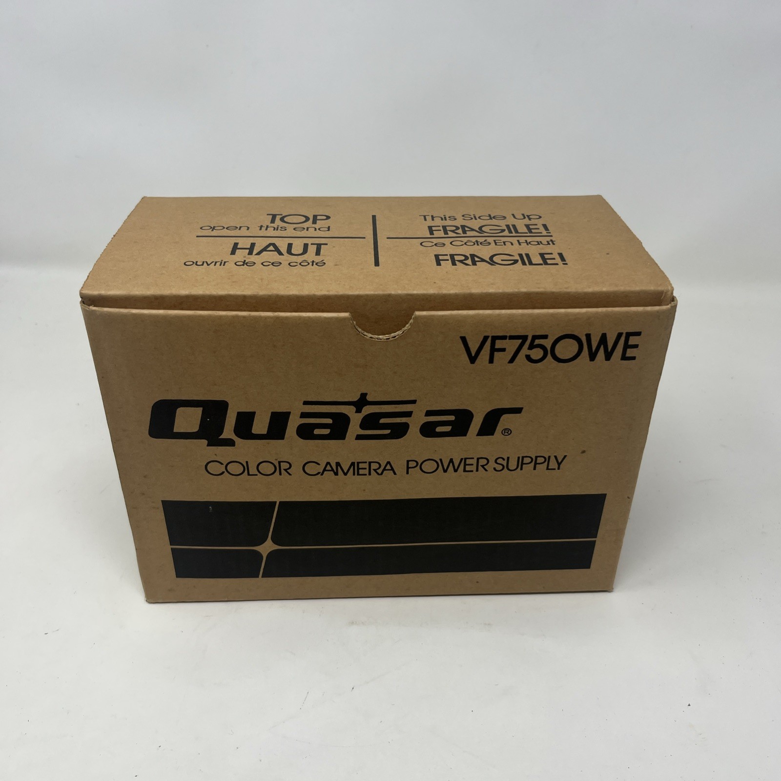 VTG Quasar Model VF750WE Color  Video Camera Power Supply