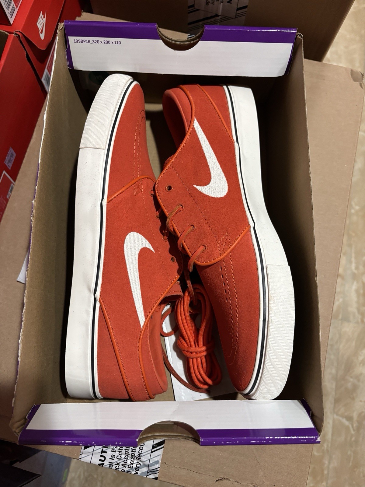 Size 10 - Nike Zoom Men’s Stefan Janoski OG+ SB Cosmic Clay Shoe No Lid