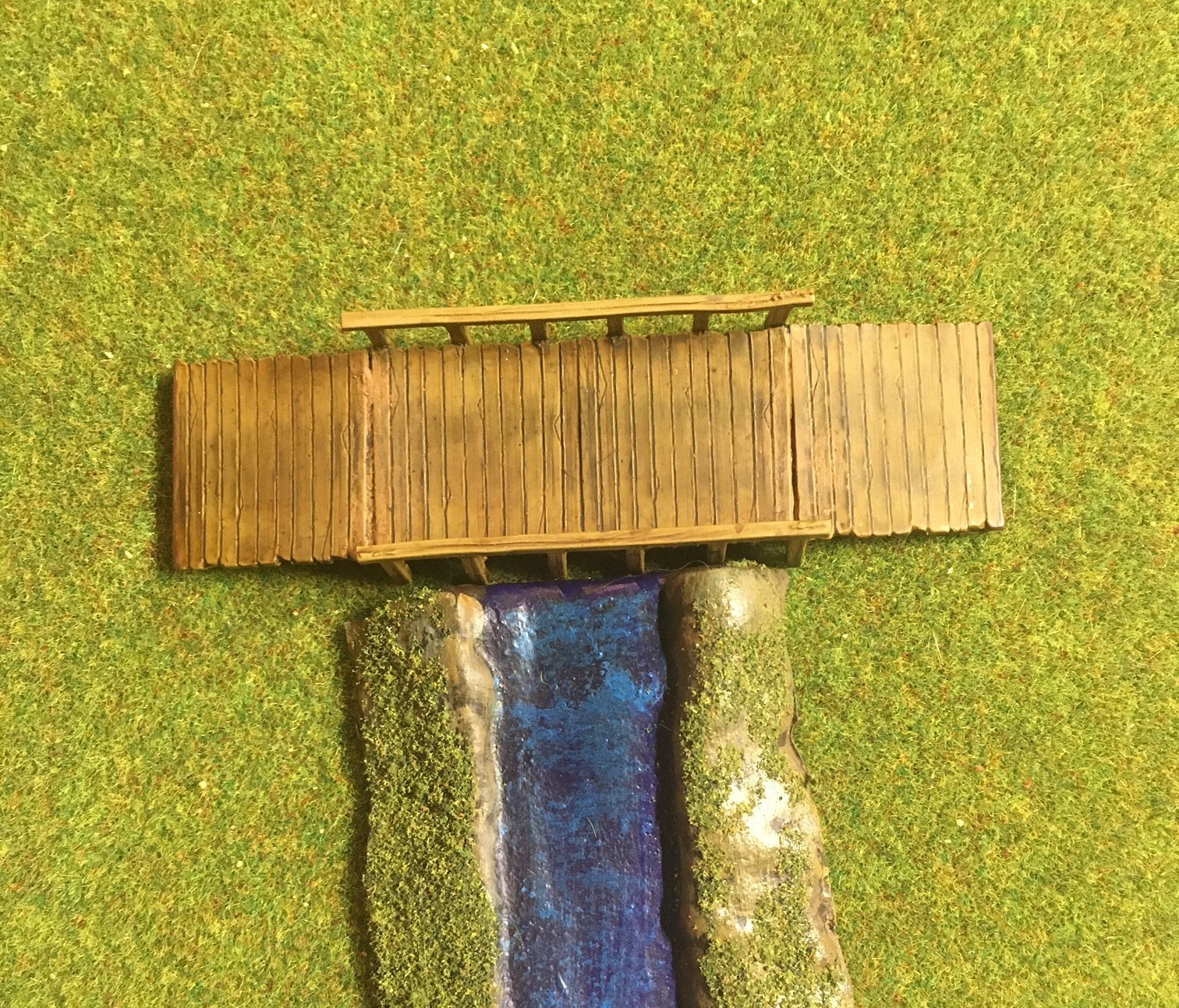 Wood Bridge Kit Wargame 15mm metal Stone Mountain Precision Details