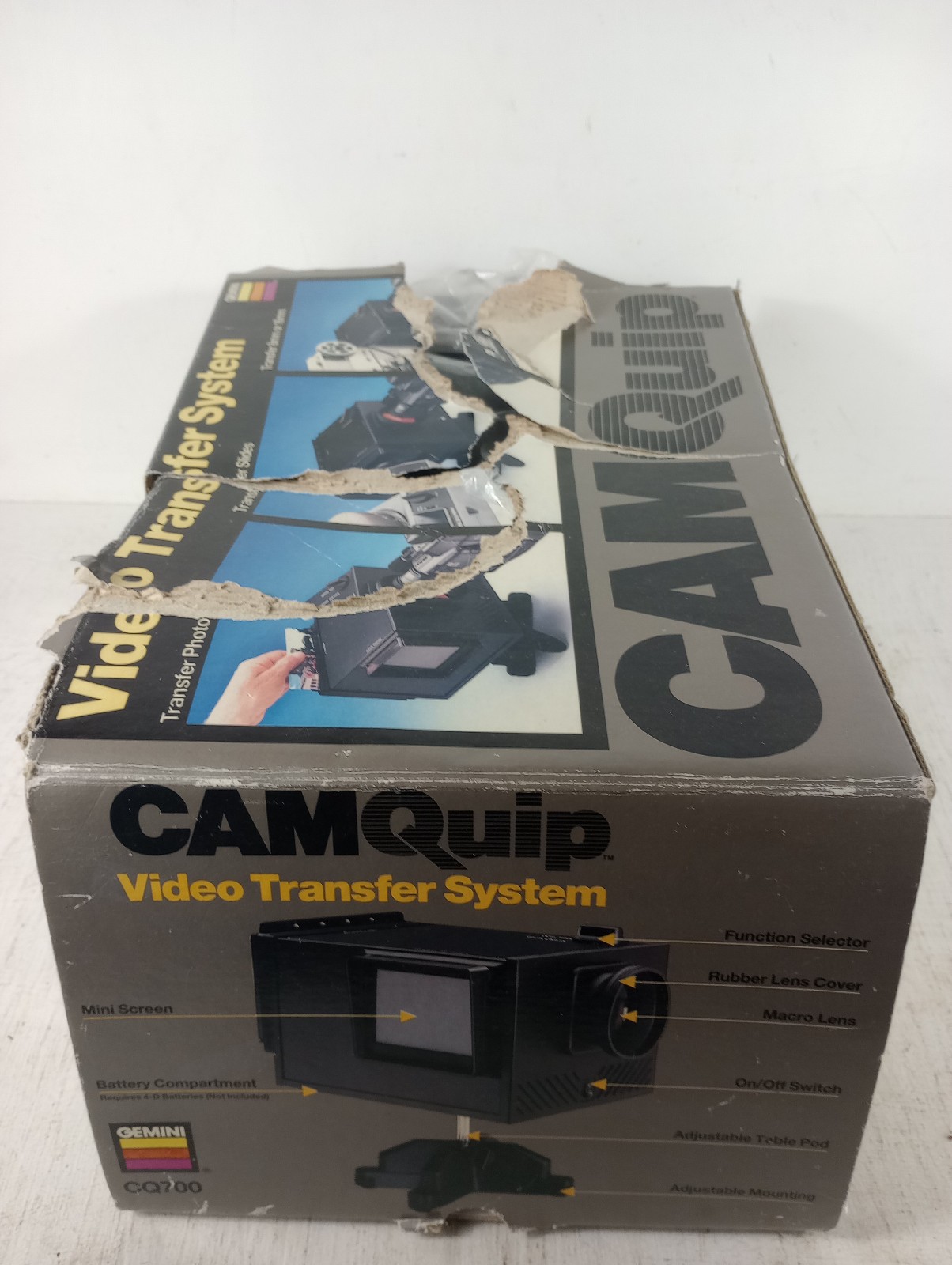 CamQuip Video Transfer System (In Box Amazing Condition) Analog Retro Technology