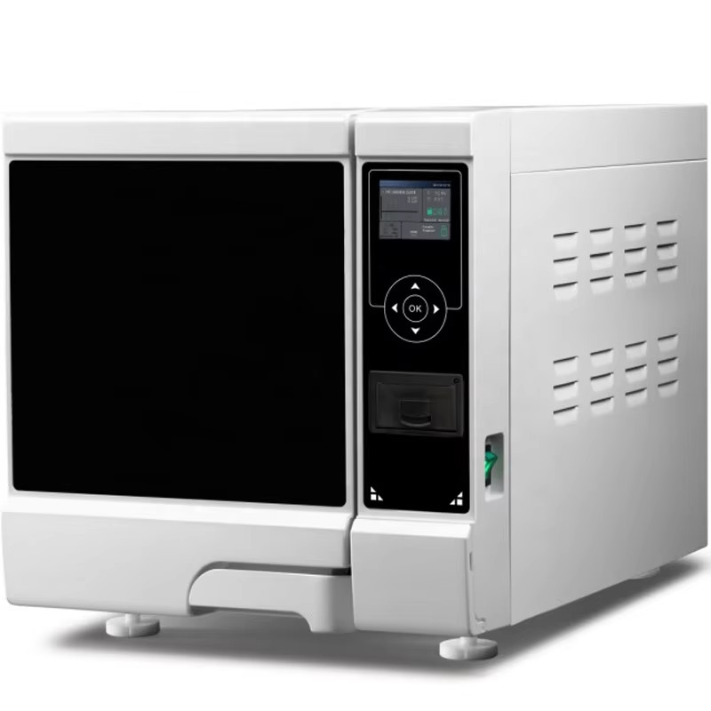 12L Class B Dental Medical Autoclave 3 Times Pre-vacuum Steam Sterilizer Printer