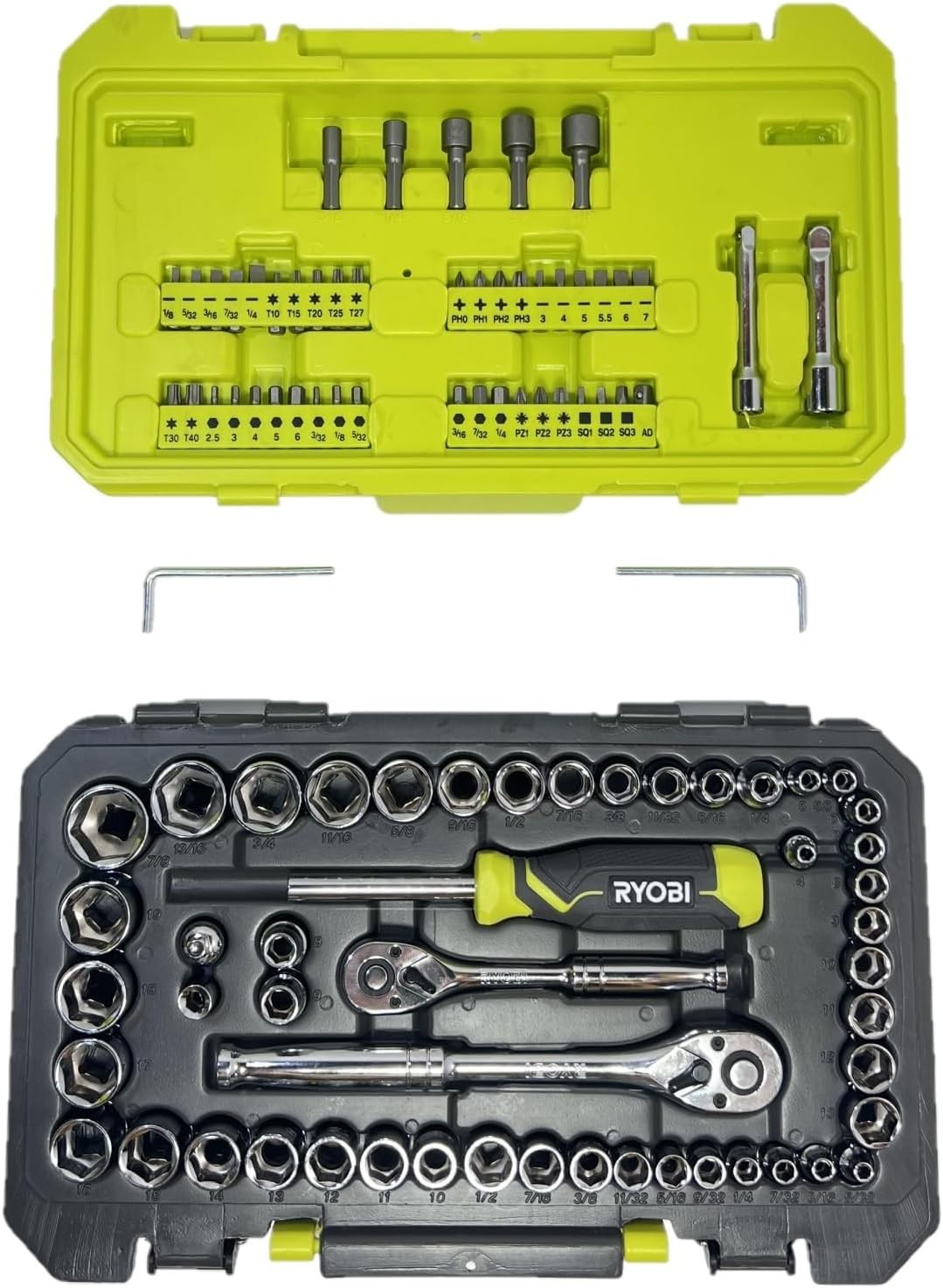 97 PC. 1/4" & 3/8" Drive Mechanics Tool Set - 6 Point